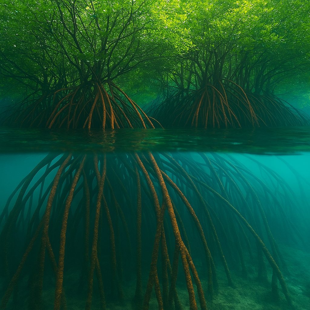 Hidden Power of Mangrove Forests